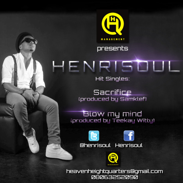 Music Premiere – Henrisoul – Sacrifice & Blow My Mind