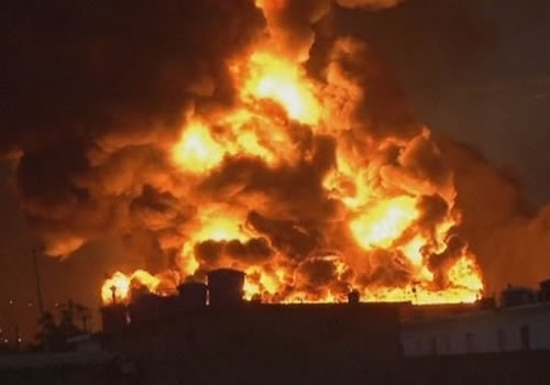 Community Terror Miscreants Set Crude Oil Pipeline Ablaze In Nigeria