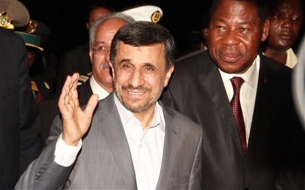 Iranian President Ahmedinejaj begins West African Tour