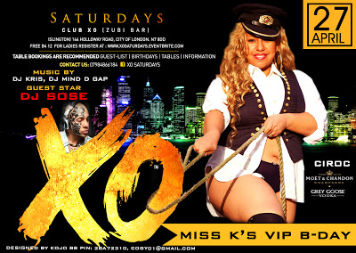 26/27 April – Miss K Birthday Bash 2 In One Bank Holiday Special