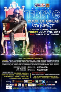 Terry G Presents “The Book of Ginjah Concert”