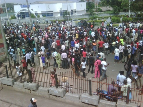University of Ibadan student protest bring city to a standstill
