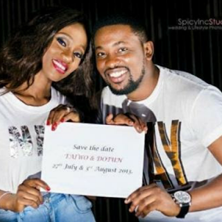 D’Banj’s Sister; Taiwo Release Pre-Wedding Pictures