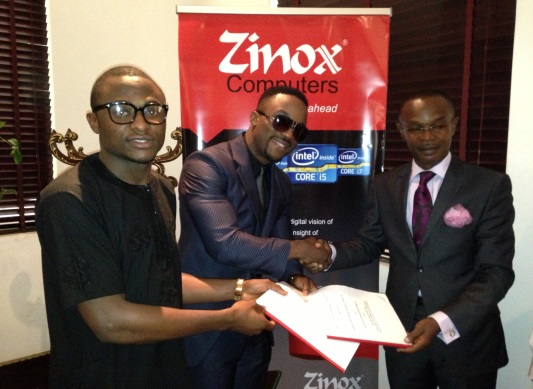 Iyanya signs $350k endorsement deal with Zinox (Computers) Group @iyanya