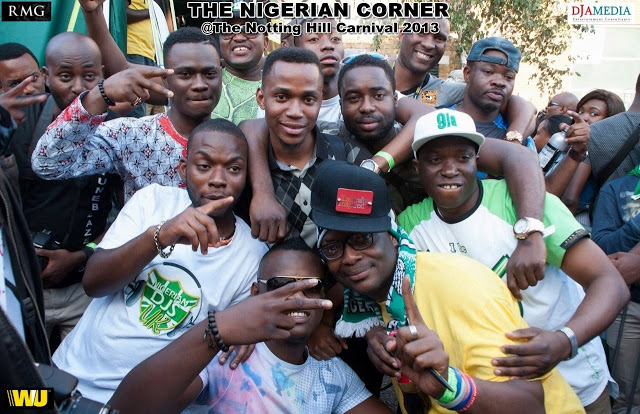 The Nigerian Corner: Dr. Sid, Naeto C, Dayo ‘D1′ Adeneye, others join the fun at UK’s Notting Hill Carnival 2013 (PHOTOS)