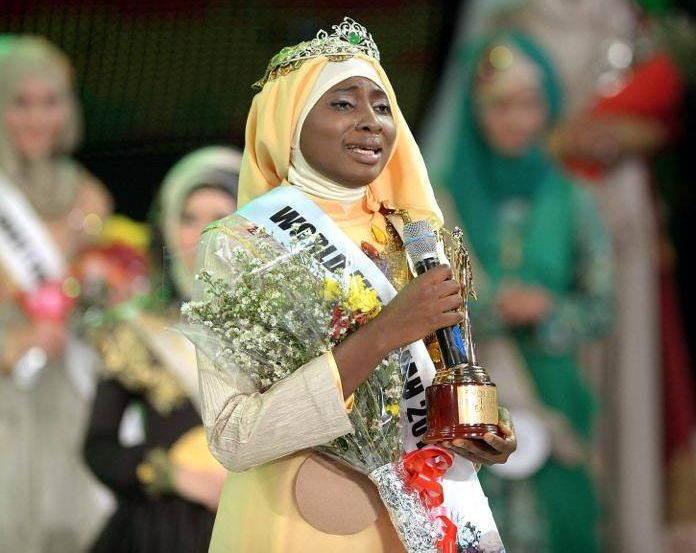 Obabiyi Aishah Ajibola of Nigeria wins World Muslimah 2013 pageant