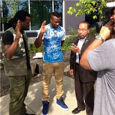 Photos: P-Square Become Honorary Calgarians In Canada