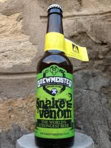 World’s Strongest Beer Has 67.5 Percent Alcohol by Volume, Is Called Snake Venom
