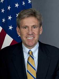 US Ambassador to Libya J. Christopher Stevens was killed in the attack. Source: AP