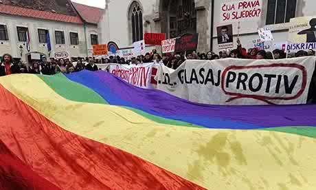 Croatians vote to ban gay marriage
