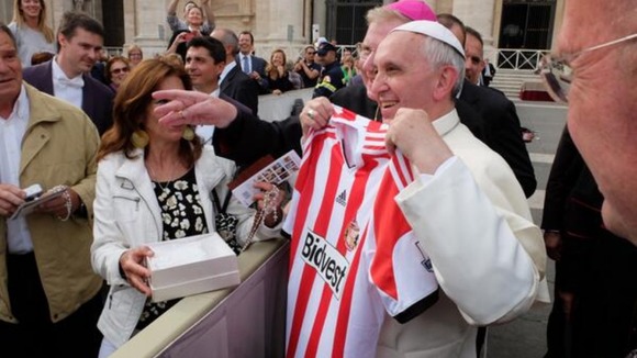 As Pope Francis Relishes San Lorenzo’s Triumph, Read How Sunderland’s Win over Chelsea Was Divine.