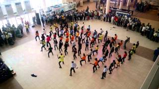 Video: Awesome!! Flashmob at MMA2 – Lagos Domestic Airport – 18 December 2013