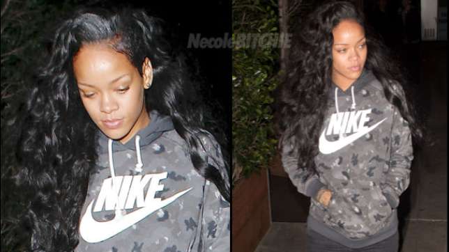 Love Trouble? Rihanna Depressed? RiRi may be pretty but this look doesn’t seem to show so much of that fineness.