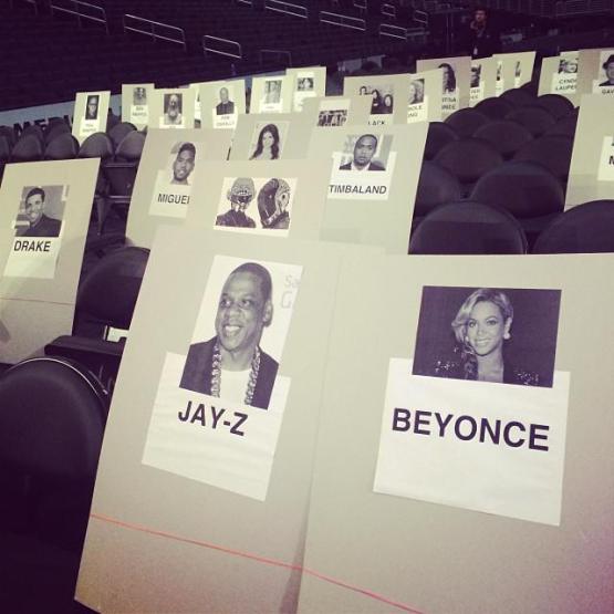 Photos: 2014 Grammy Award’s sitting arrangement: Beyoncé & Jay Z, Drake, Madonna & more