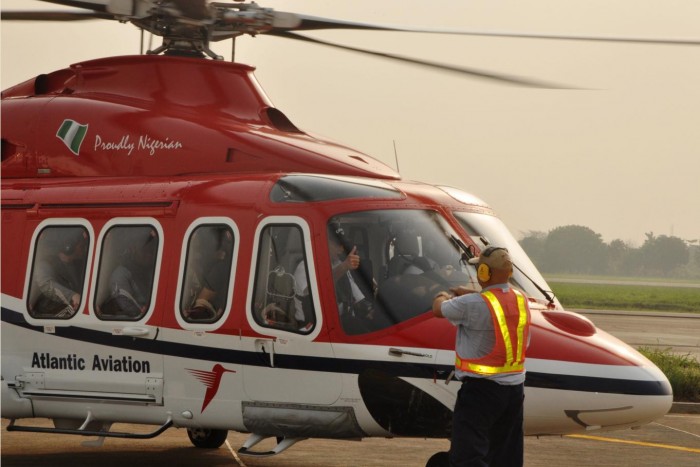 Shell Nigeria hires Atlantic Aviation’s helicopter for crew transportation