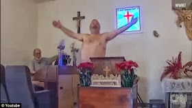 {SHOCKING PHOTOS} Church Allows Members to Worship Naked