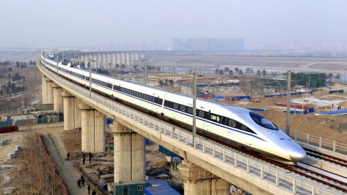 China is reportedly thinking about building a bullet train that reaches America