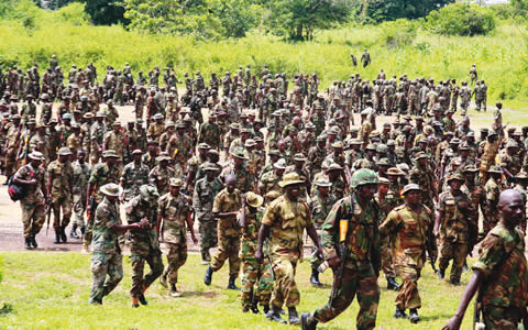480 Soldiers Flee Nigeria…Defect To Cameroon| “…It was a tactical maneuver” – DHQ