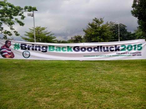 Jonathan Orders Removal of Offensive BringBackJonathan2015 Campaign Banners