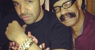 American Rapper; Drake and his father; Dennis Graham