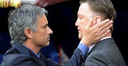 Special relationship: Louis van Gaal says he is immune to Jose Mourinho's mind games Photo: GETTY IMAGES