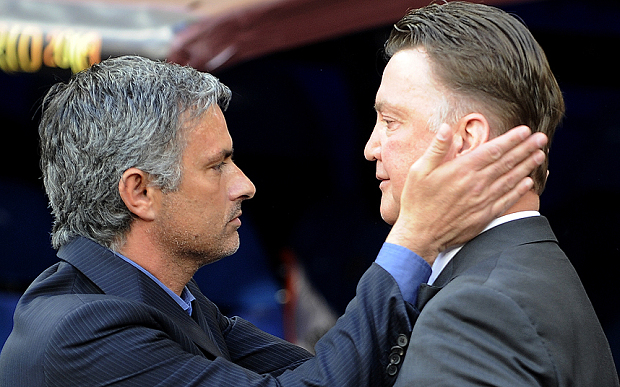 Manchester United v Chelsea: Louis van Gaal says his ‘iron shield’ will protect him from Jose Mourinho
