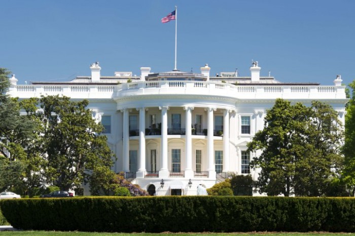 Dogs take down White House fence-jumper