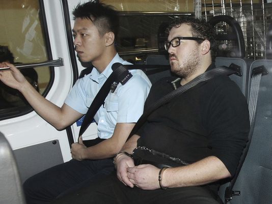 British banker charged in Hong Kong double killing