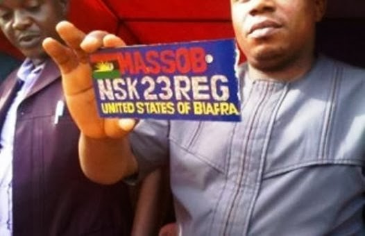 MASSOB launches own vehicle number plate