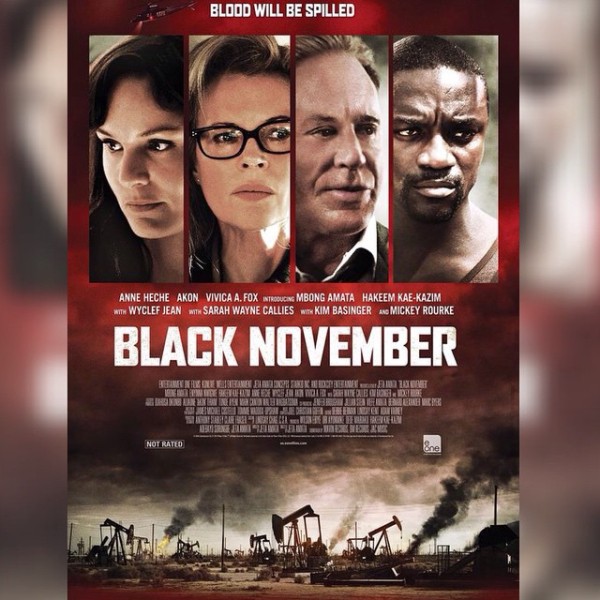 #Movie: Jeta Amata’s ‘Black November’ features Akon and Wyclef