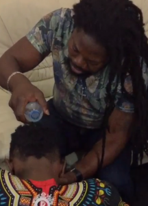 Patoranking Gets New Year Blessings From Daddy Showkey