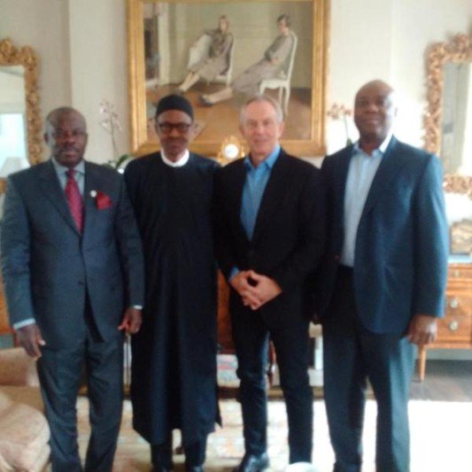 #Nigeria: Buhari meets former British Prime Minister, Tony Blair, in London