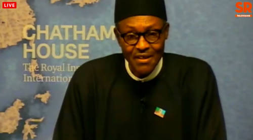 Video: @Thisisbuhari’s brilliant speech at Chatham House. ‪#‎NigeriaDecides‬ ‪#‎GMB15‬