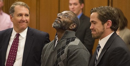 Ricky Jackson, 59, will receive $2million from the state of Ohio as compensation after being wrongfully imprisoned for 39 years 

Read more: http://www.dailymail.co.uk/news/article-3005581/Ricky-Jackson-receives-2million-compensation-wrongfully-imprisoned-39-years.html#ixzz3VAvvj2jT
Follow us: @MailOnline on Twitter | DailyMail on Facebook