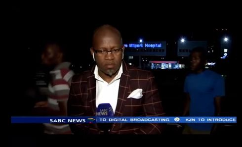 A South African TV Reporter Was Mugged At Gunpoint On Camera