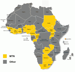 MTN_Africa_map