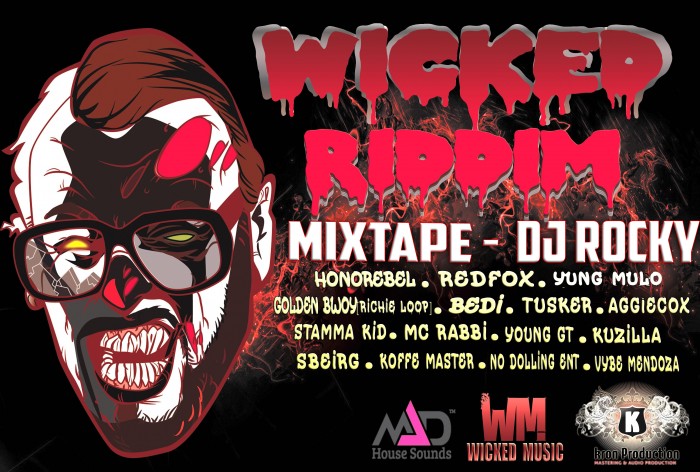 #Music: #Mixtape Dj Rocky – Wicked Riddim Mixtape 2015 [@DjRockyUg, @WickedMusicEnt, @KronProduction]
