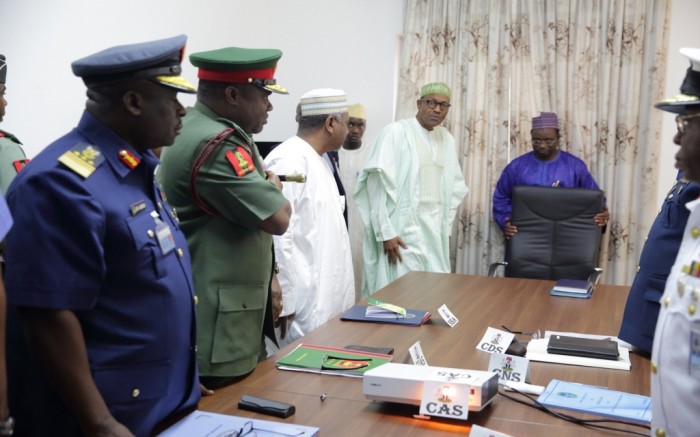 Nigerian President Axes Millitary Service Chiefs and Appoints New Officers